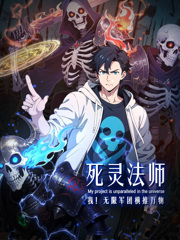 死灵法师：我！无限军团横推万物动态漫画